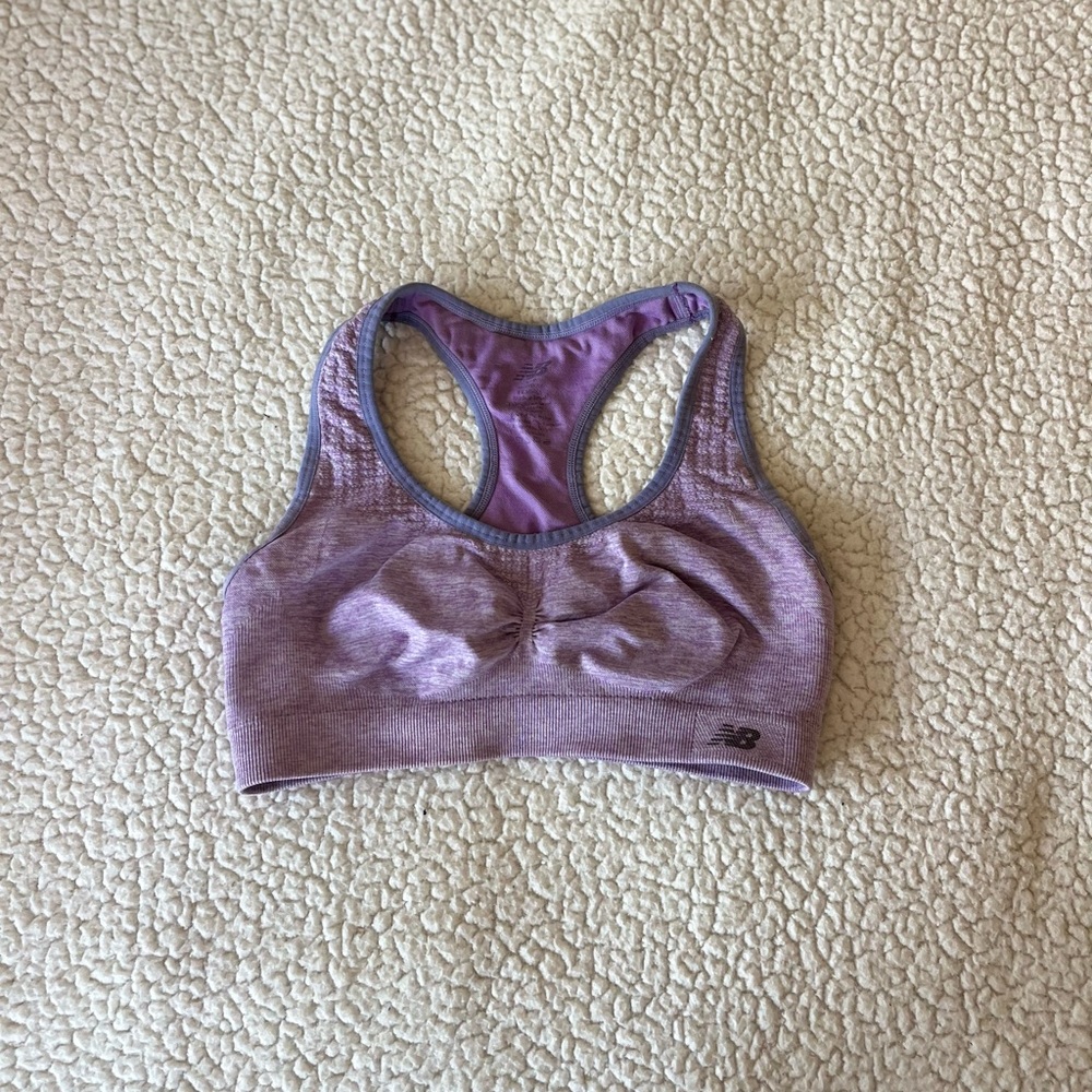 New Balance Purple Women's Size Small Intimates & Sleepwear Sports Bra Wire Free